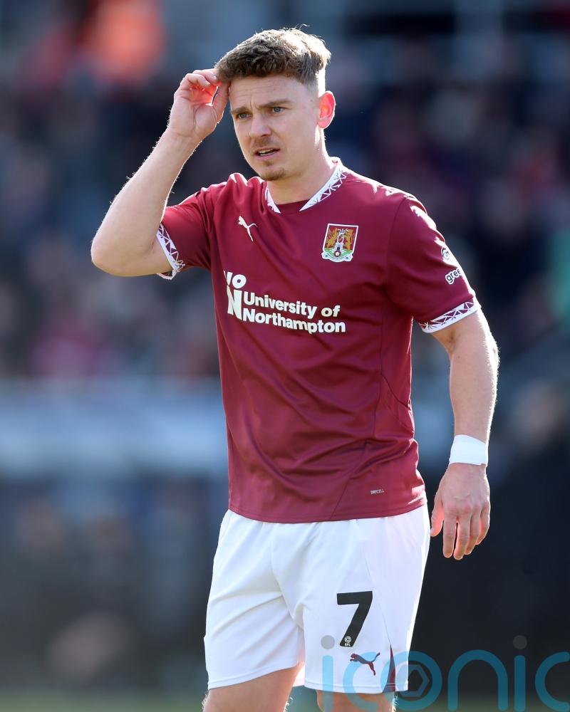 Sam Hoskins bags brace as Northampton ease past 10-man Peterborough