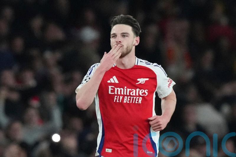 &lsquo;What are the odds?&rsquo; &ndash; Declan Rice&rsquo;s free-kick double delights Mikel Arteta