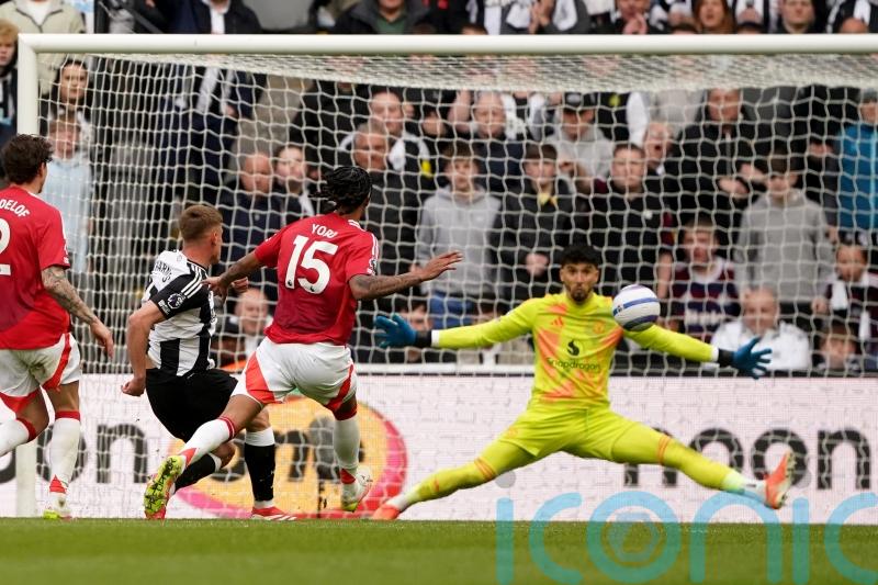 Harvey Barnes inspires as Newcastle send Eddie Howe best wishes with Man Utd win