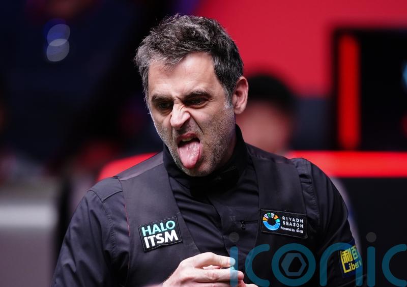 Ronnie O&rsquo;Sullivan suffers session whitewash as Zhao Xintong lights up Crucible