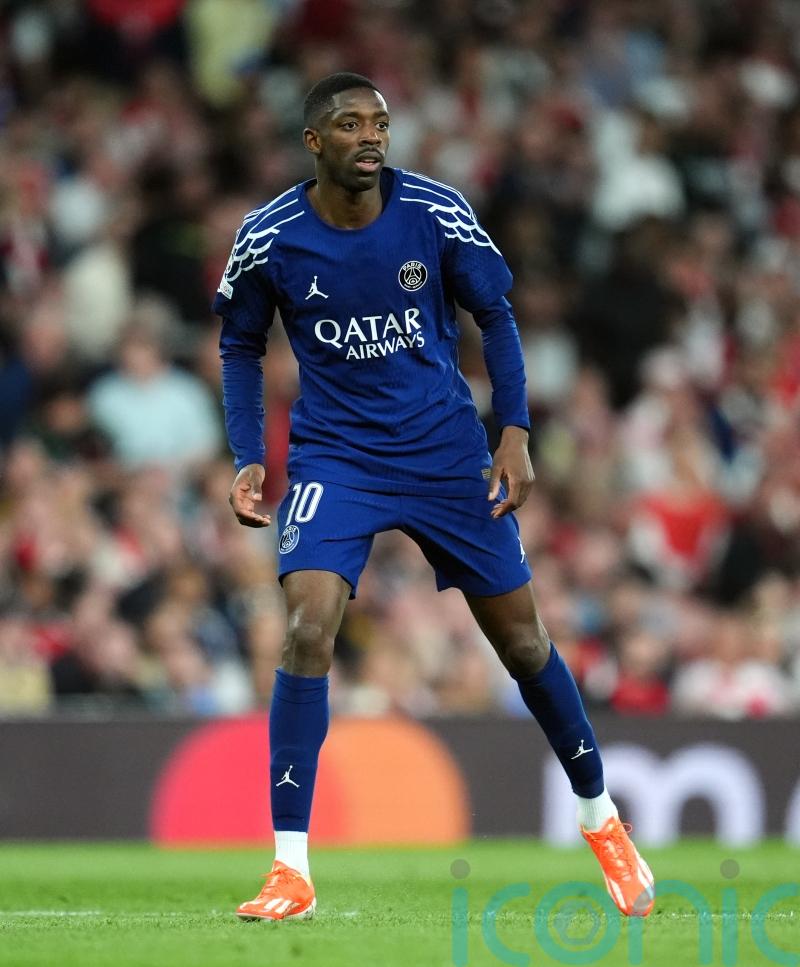 Ousmane Dembele passed fit for PSG&rsquo;s semi-final second leg with Arsenal