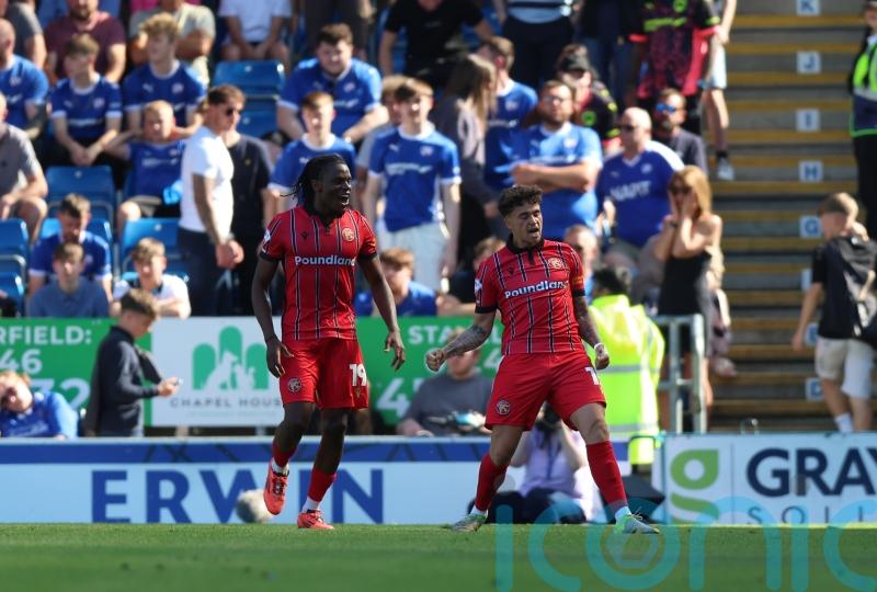 Walsall in control of play-off tie after winning away at Chesterfield