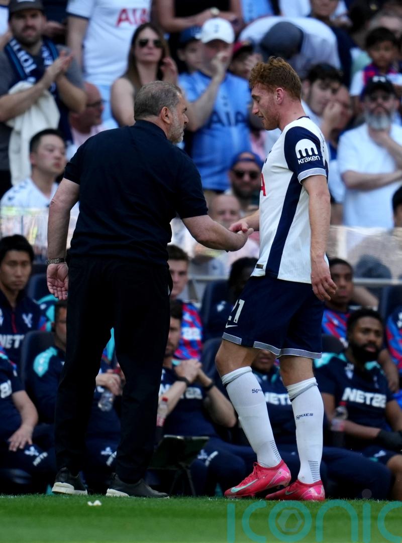 Ange Postecoglou plays down Dejan Kulusevski injury fear for Europa League final