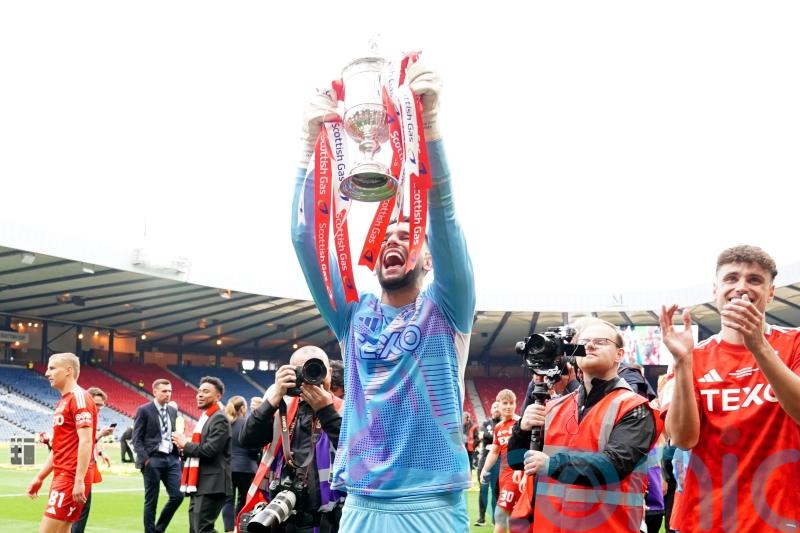 Dimitar Mitov says Aberdeen squad &lsquo;heroes forever&rsquo; after Scottish Cup triumph