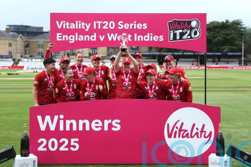 England complete T20 clean sweep over West Indies with victory at Chelmsford