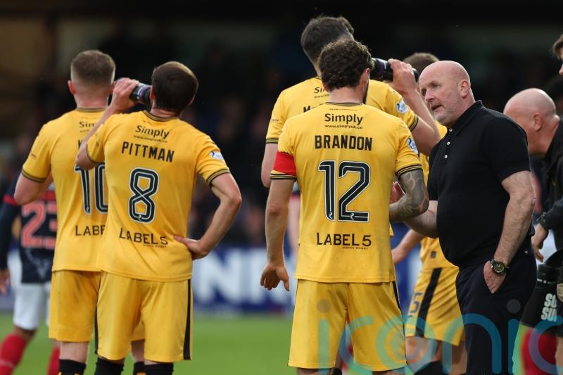 David Martindale reveals half-time talk that helped Livingston to promotion