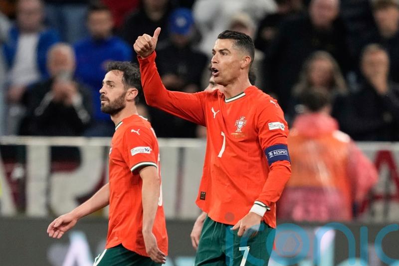 From pitch invader scuffle to matchwinner &ndash; Cristiano Ronaldo stars for Portugal