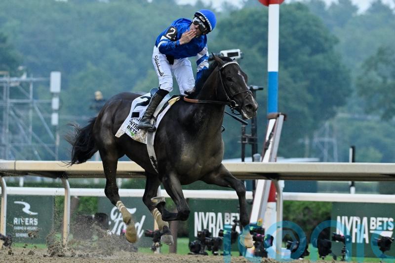 Sovereignty makes it a Classic double in Belmont Stakes