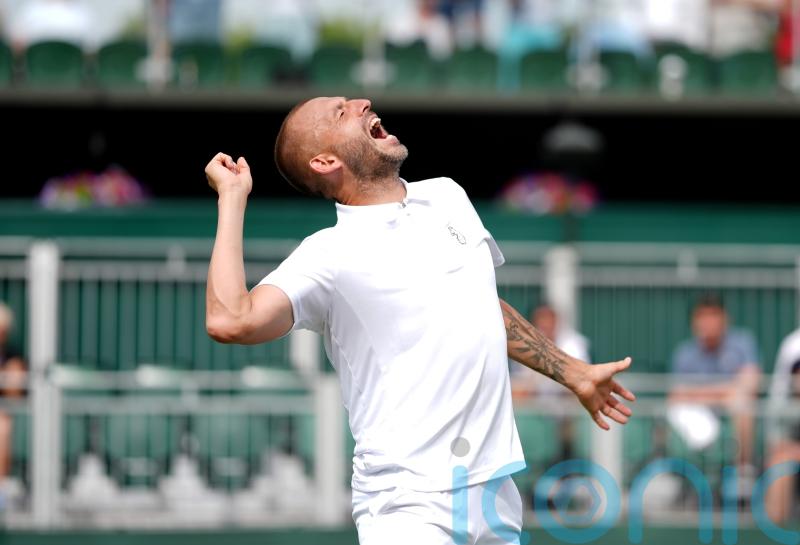 Dan Evans wins battle of Britain to set up likely clash with Novak Djokovic