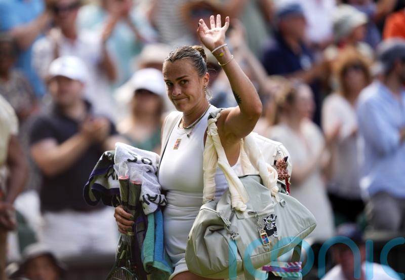 Aryna Sabalenka irked by two moments in her Wimbledon semi-final defeat