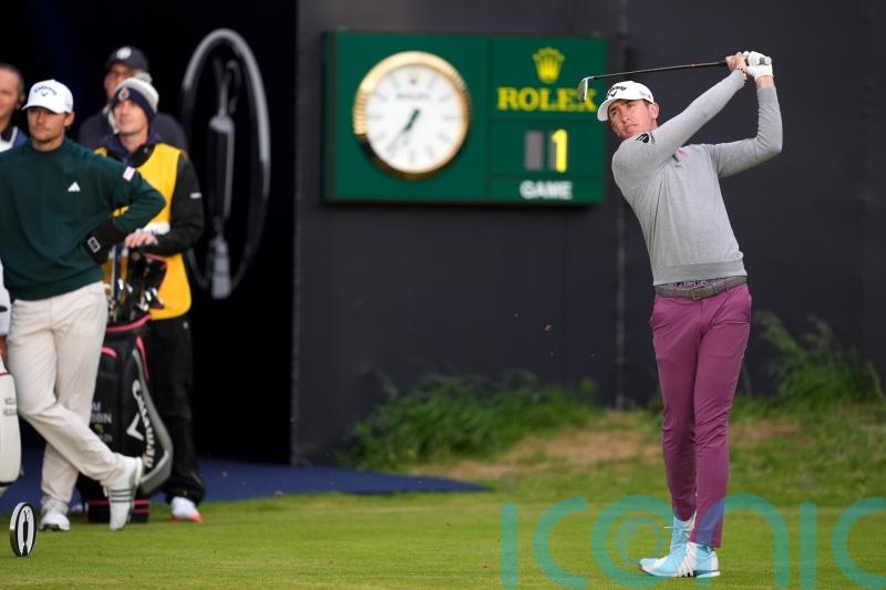 Northern Ireland&rsquo;s Tom McKibbin and Nicolai Hojgaard take early lead at the Open