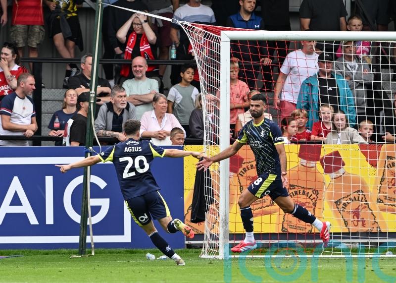 Conor Thomas at the double as Crewe win at Salford