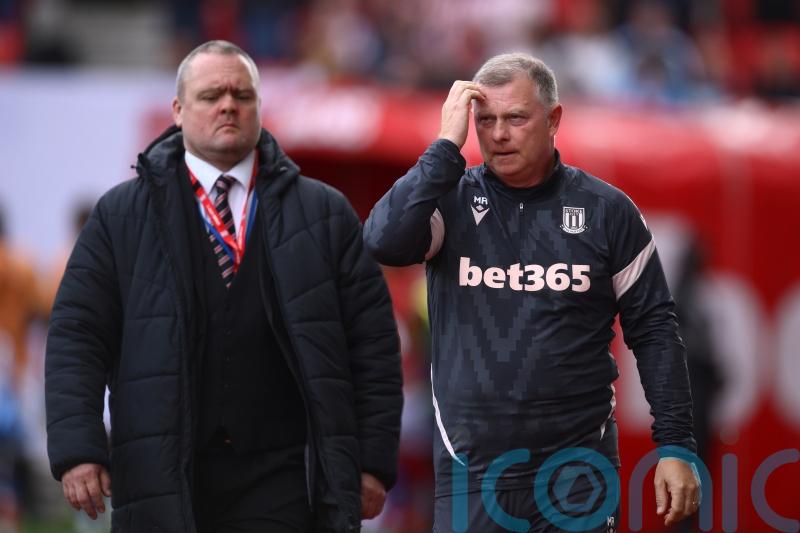Stoke boss Mark Robins: We&rsquo;re in the hat &ndash; that&rsquo;s as much as I can say really