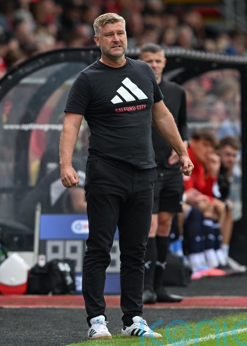 Karl Robinson impressed by application on display from Salford players