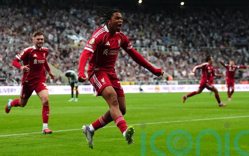 Virgil van Dijk hails Rio Ngumoha&rsquo;s &lsquo;dream debut&rsquo; for Liverpool at Newcastle