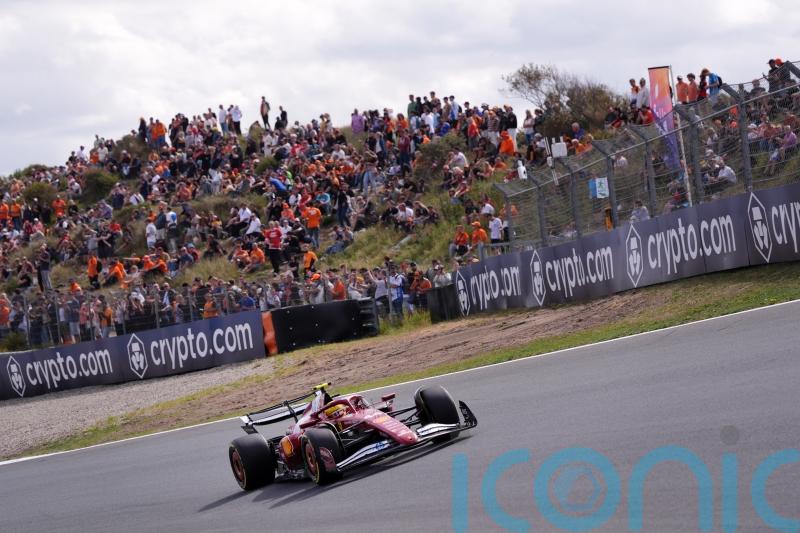 Lewis Hamilton well adrift of Lando Norris in Dutch Grand Prix first practice