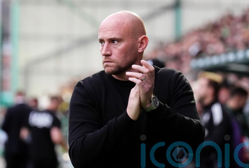 David Gray left frustrated as late penalty decision goes against Hibernian
