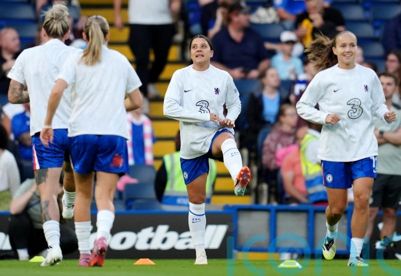Chelsea warm up in &lsquo;blood-stained shorts&rsquo; to challenge period stigma in sport