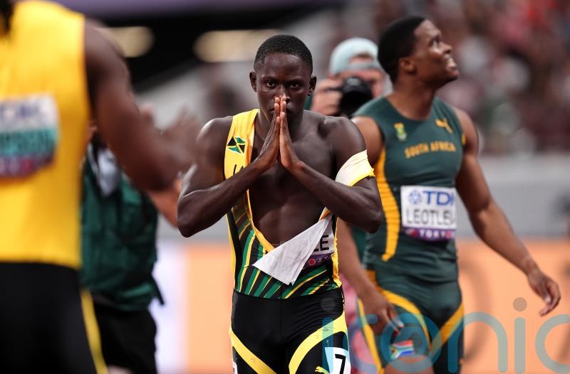 Jamaica&rsquo;s Oblique Seville powers to world 100m glory in front of Usain Bolt