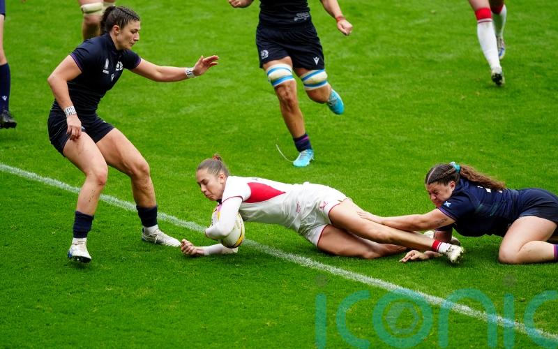 England forwards dominate as Red Roses crush Scotland in World Cup quarter-final