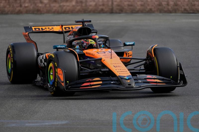 Oscar Piastri crashes out as Max Verstappen takes pole for Azerbaijan Grand Prix
