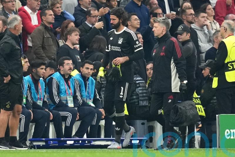 Alisson Becker set to miss Chelsea clash after injury in Liverpool&rsquo;s loss