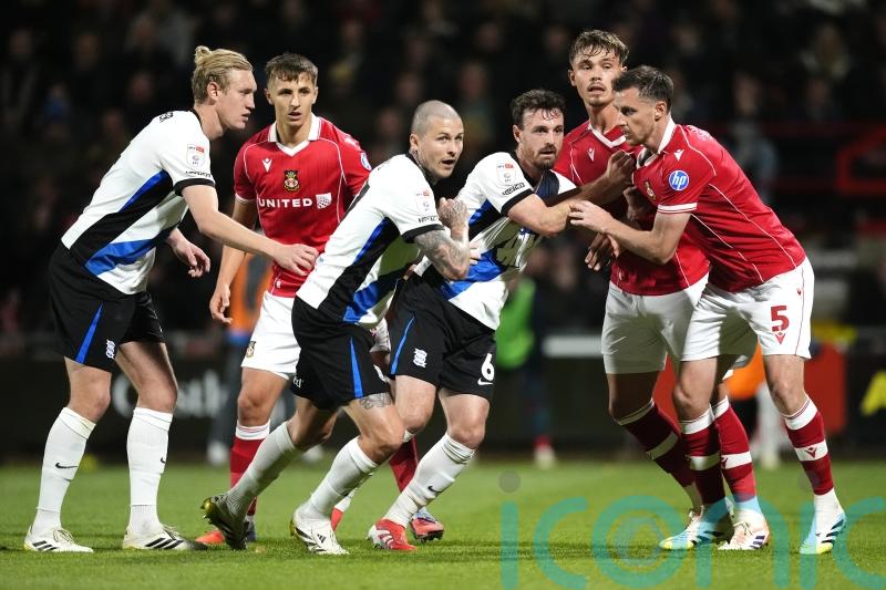 Wrexham and Birmingham share &lsquo;Hollywood Derby&rsquo; honours following draw