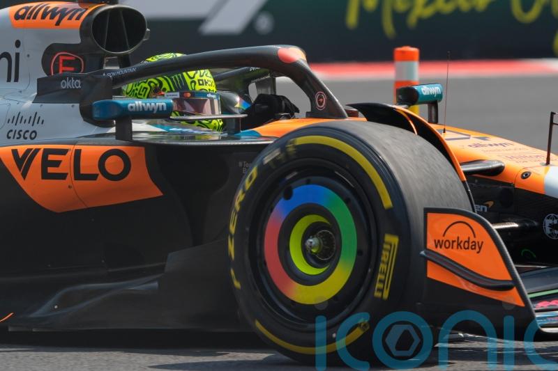 Lando Norris lays down marker with fastest time in final practice at Mexican GP