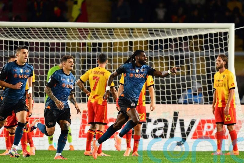 Napoli extend lead at top of Serie A thanks to Frank Anguissa header