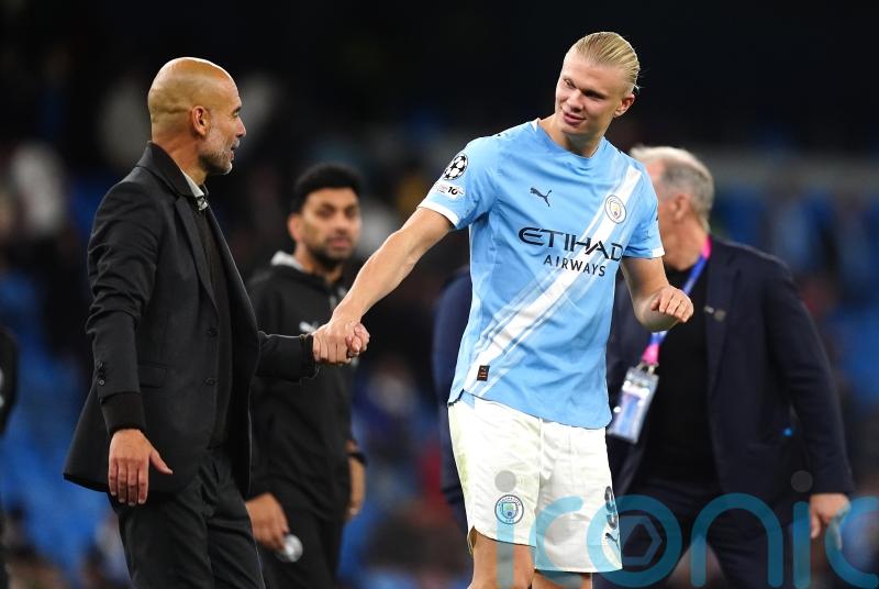 Erling Haaland &lsquo;not tired of scoring&rsquo; but Pep Guardiola calls for more support