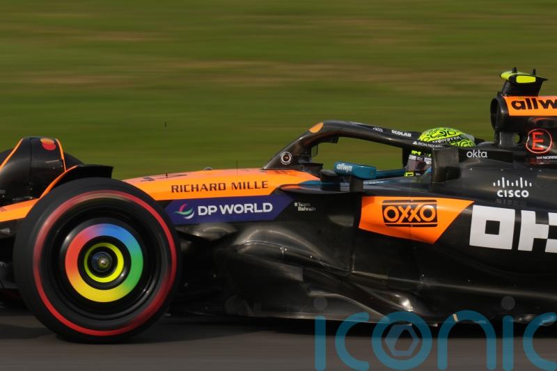 Lando Norris gets better of title rivals to land sprint pole in Brazil