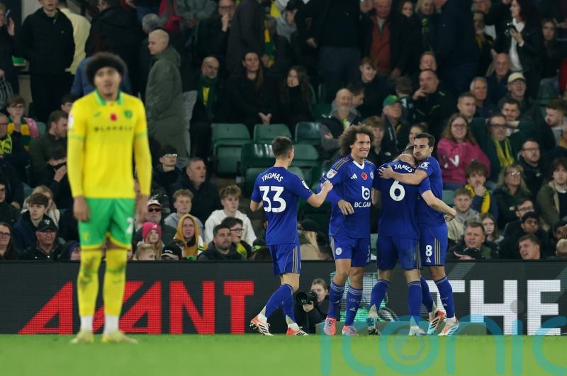 Leicester snatch late winner as Norwich&rsquo;s losing home season continues