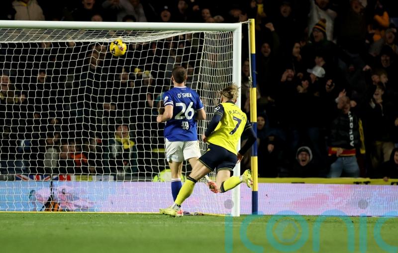 Oxford stun Ipswich as Przemyslaw Placheta fires winner