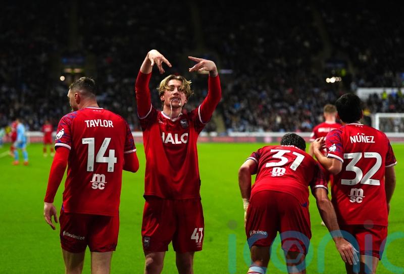 Jack Clarke and Wes Burns fire Ipswich to victory at leaders Coventry