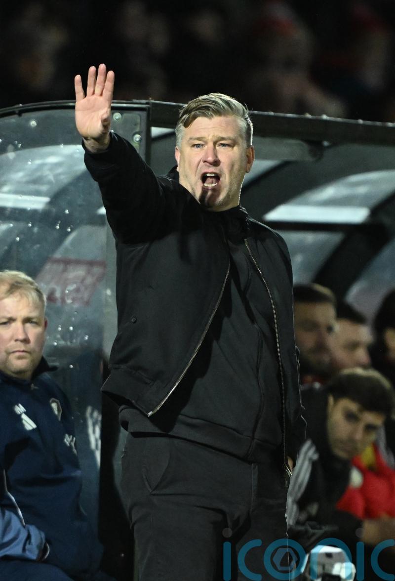 Karl Robinson says it was &lsquo;one of those nights&rsquo; as Salford lose at Accrington