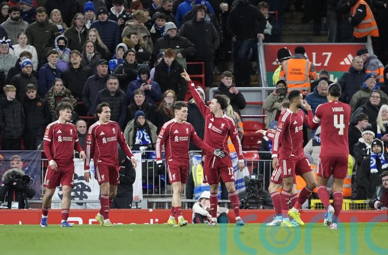 Liverpool cruise into FA Cup fifth round after easing past Brighton at Anfield