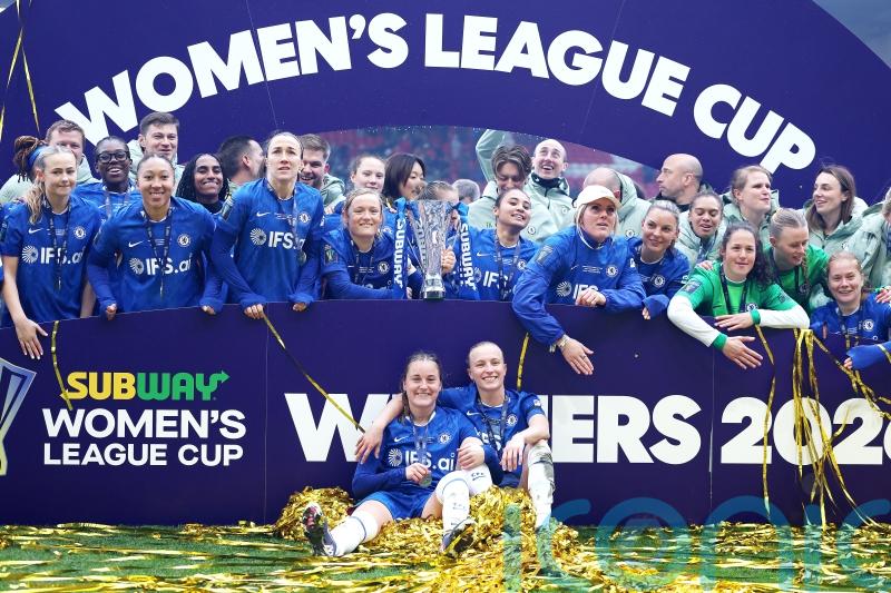 Chelsea successfully defend Women&rsquo;s League Cup after beating Man Utd